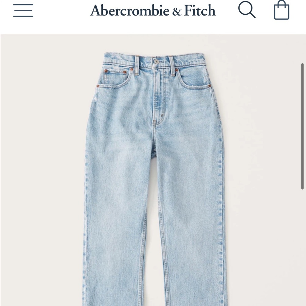 Abercromie & Fitch Curve Love Jeans